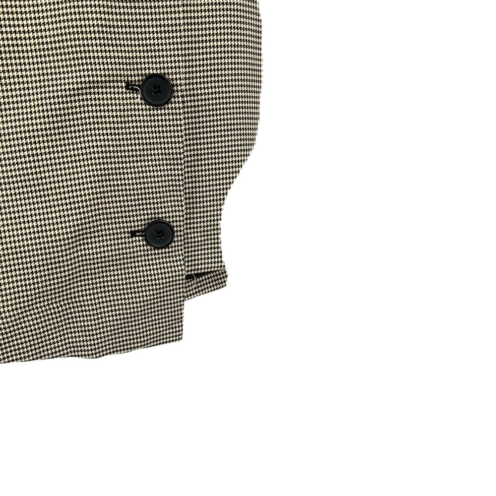 Nümph Dacey Skirt Houndstooth Button Front Mini A-Line Asymmetrical EU 36 US‎ 4 - Picture 2 of 5